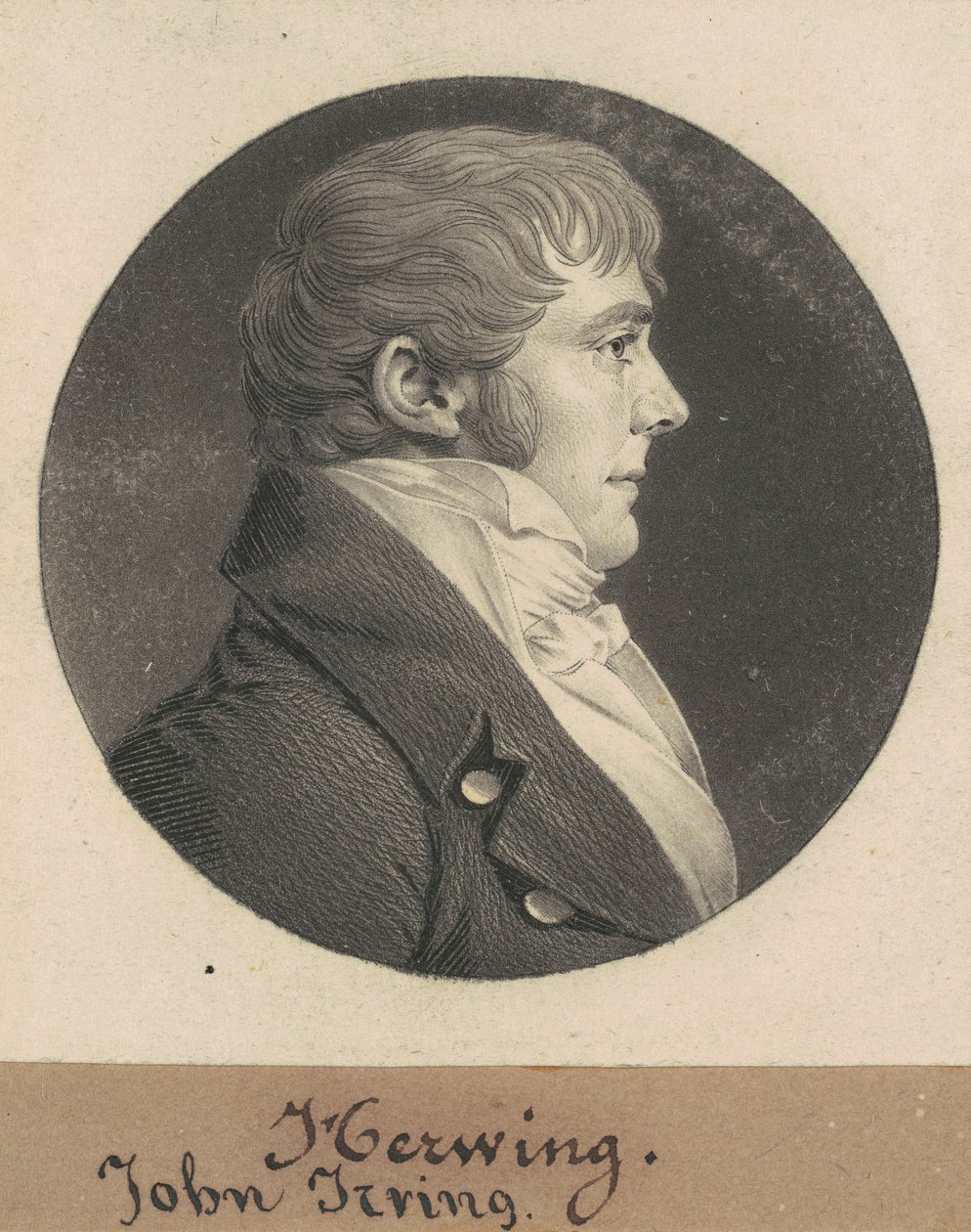 John Irving door Charles B. J. Févret de Saint Mémin