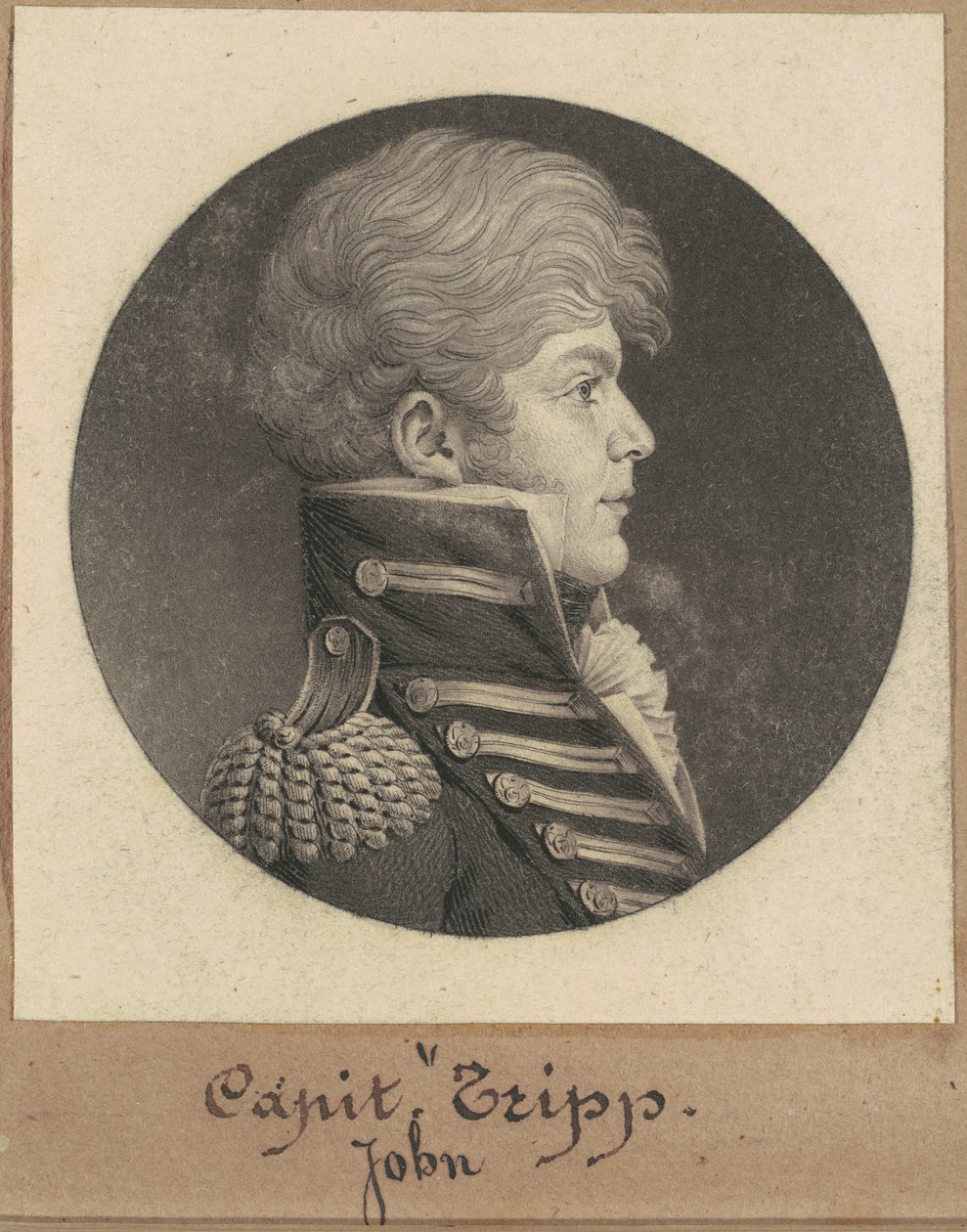 John Trippe door Charles B. J. Févret de Saint Mémin