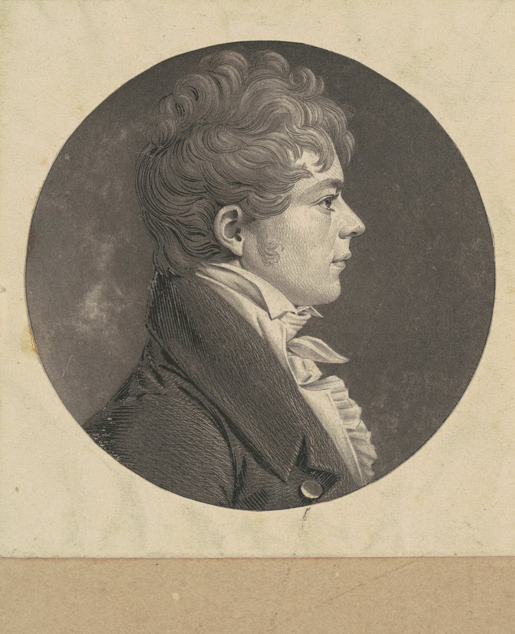 Joseph Clinton door Charles B. J. Févret de Saint Mémin