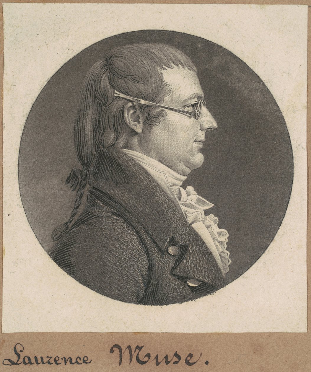 Lawrence Muse door Charles B. J. Févret de Saint Mémin