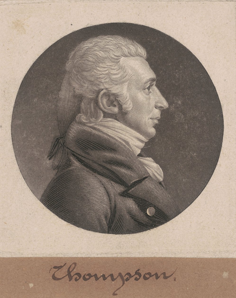 Samuel Hunt, Jr. door Charles B. J. Févret de Saint Mémin