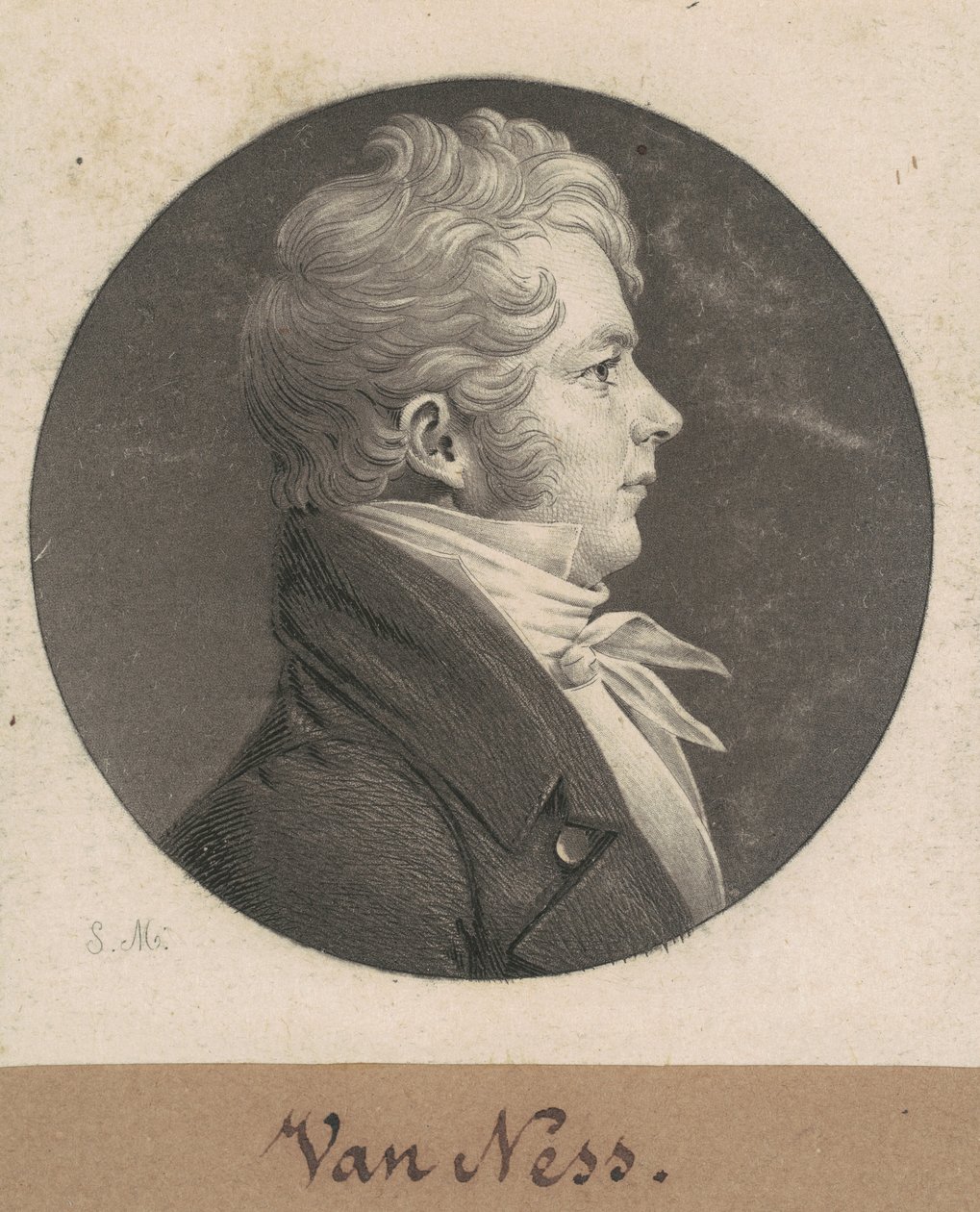Van Ness door Charles B. J. Févret de Saint Mémin
