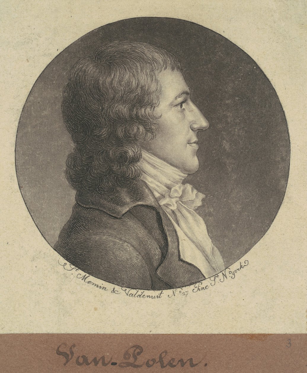 Van Polen door Charles B. J. Févret de Saint Mémin