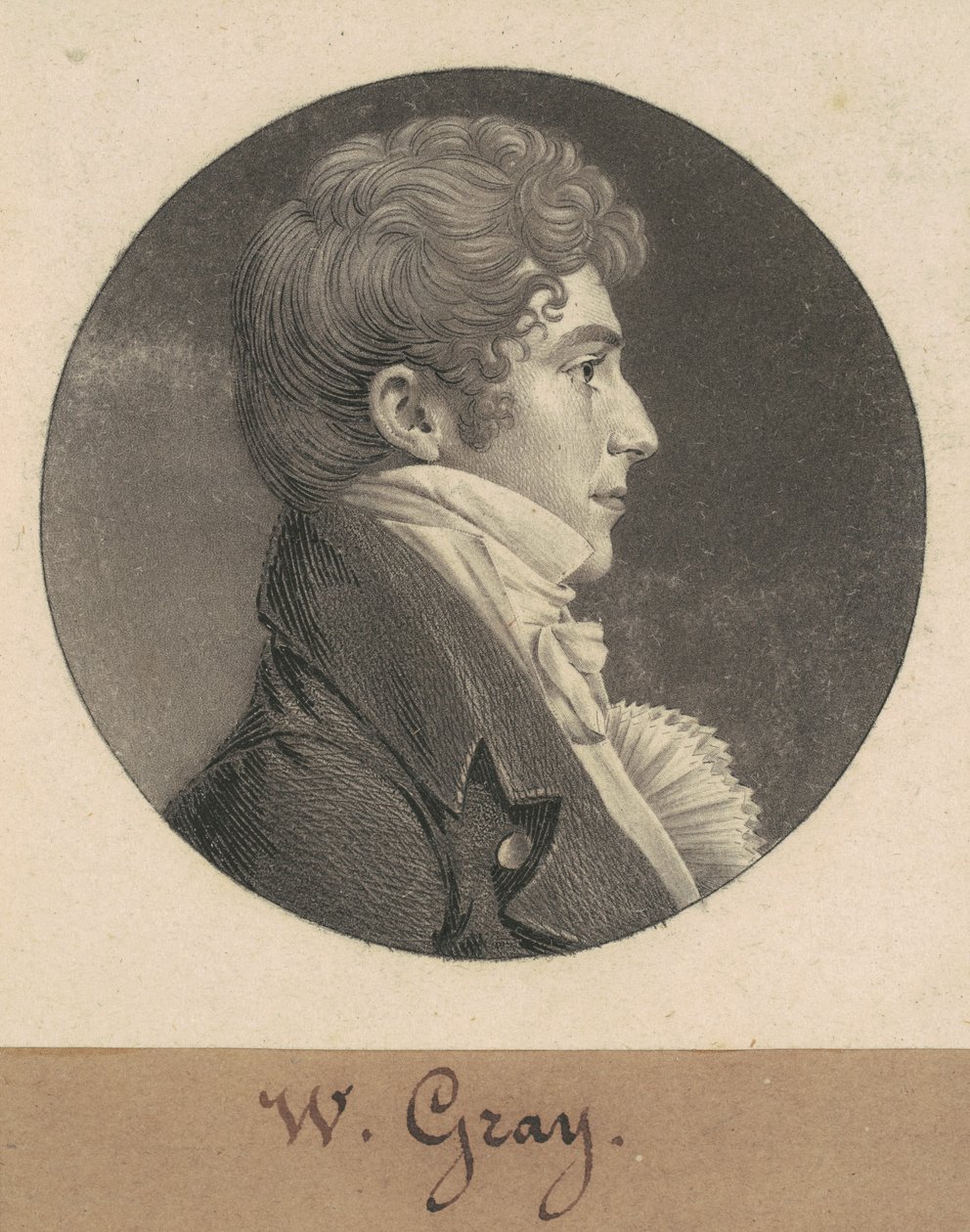 William Gray door Charles B. J. Févret de Saint Mémin
