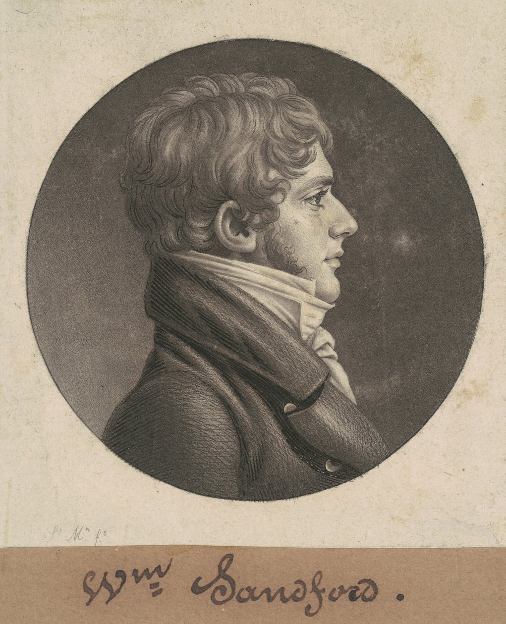 William Sanford door Charles B. J. Févret de Saint Mémin