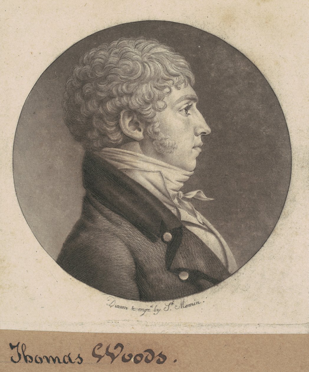 Bossen door Charles B. J. Févret de Saint Mémin