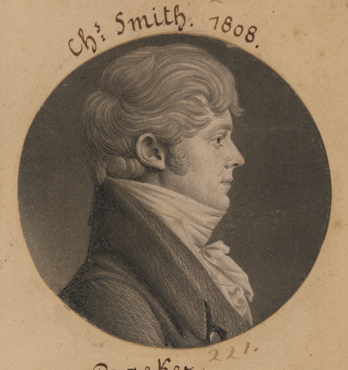 Charles Henry Smith door Charles Balthazar Julien Févret de Saint-Mémin