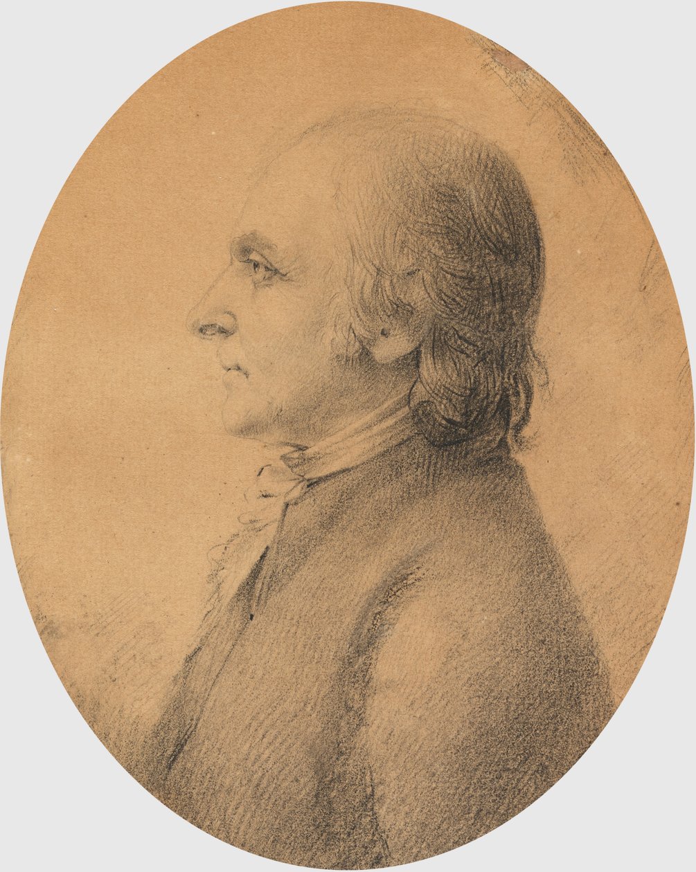 Charles Willson Peale door Charles Balthazar Julien Févret de Saint-Mémin