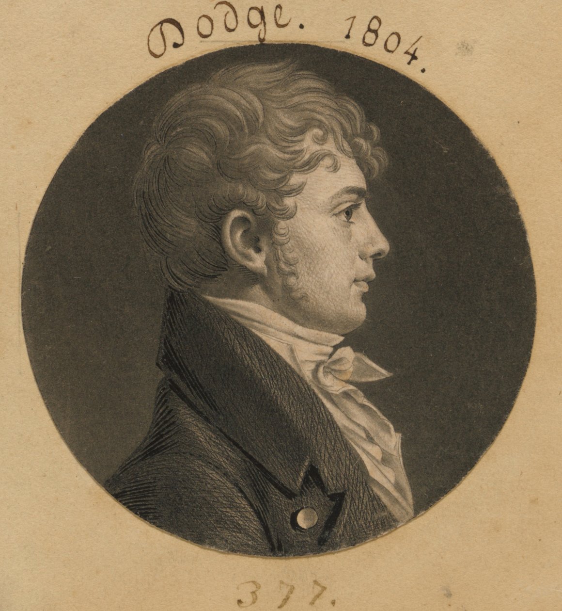 Dodge door Charles Balthazar Julien Févret de Saint-Mémin