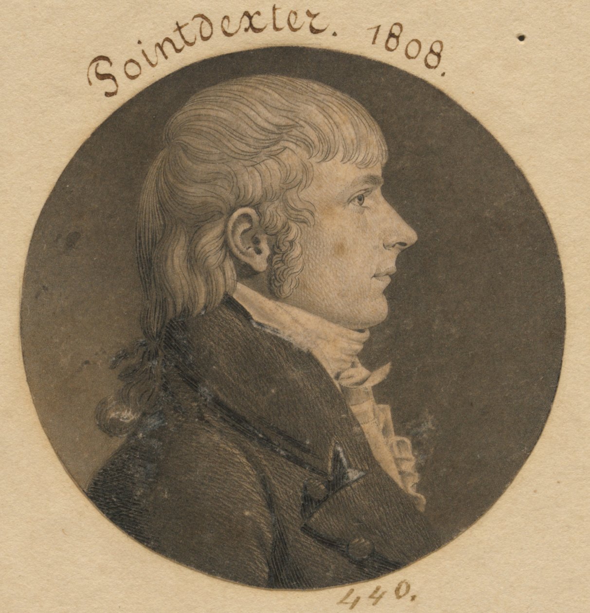 George Poindexter door Charles Balthazar Julien Févret de Saint-Mémin