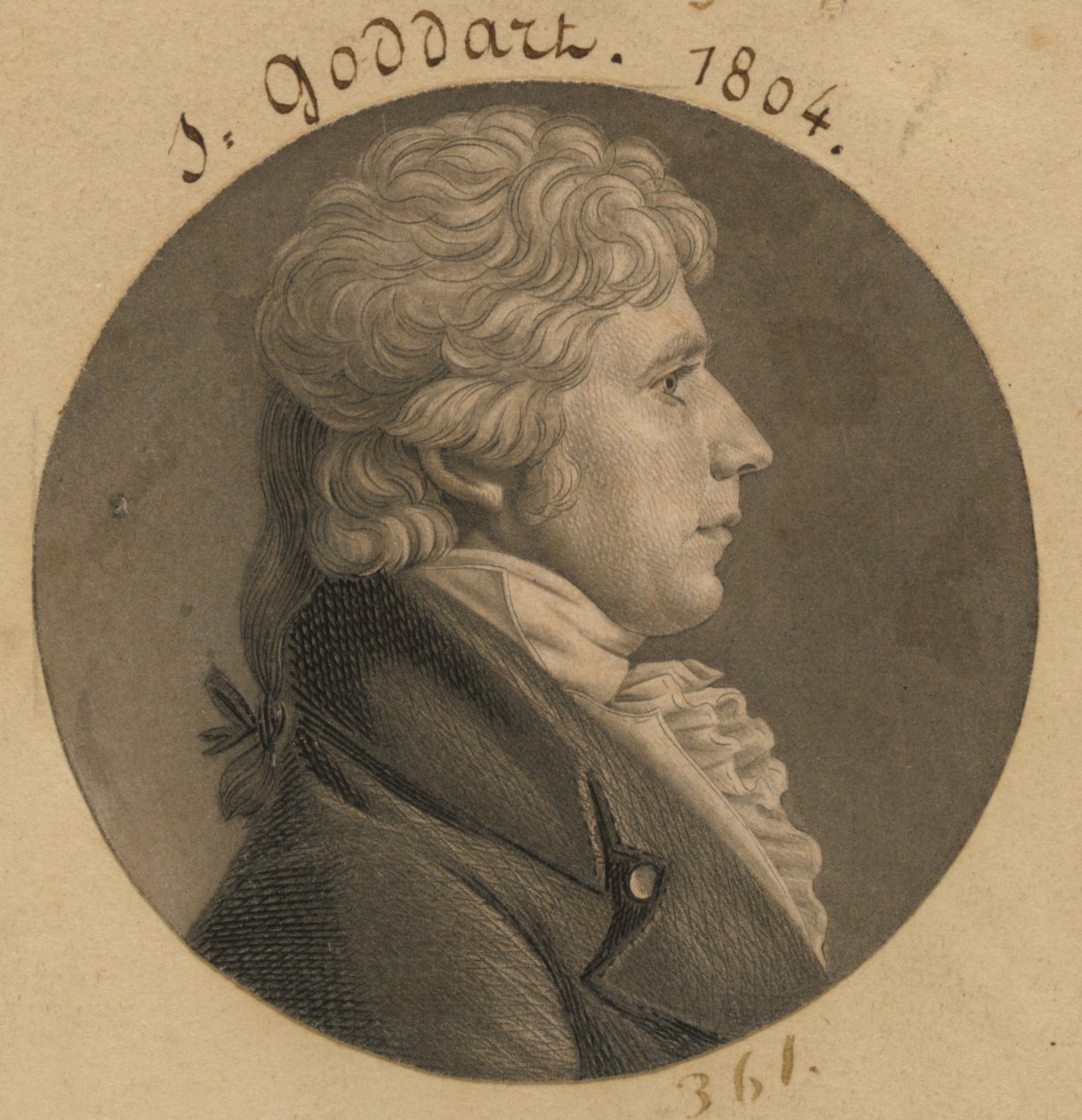 James Campbell door Charles Balthazar Julien Févret de Saint-Mémin