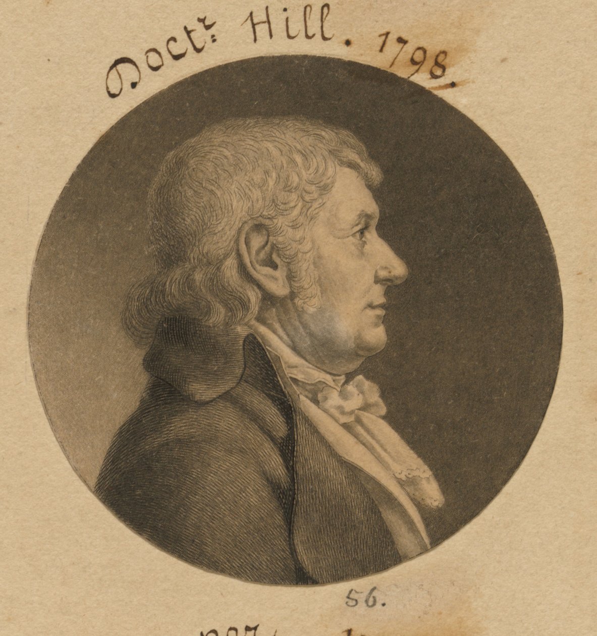 John Thurman door Charles Balthazar Julien Févret de Saint-Mémin