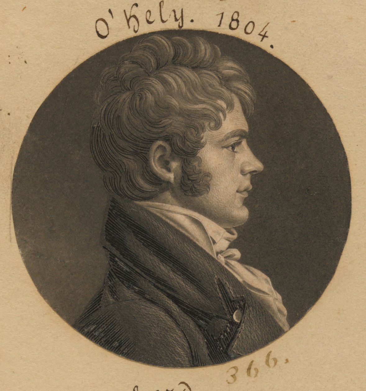 Nathaniel Williams door Charles Balthazar Julien Févret de Saint-Mémin