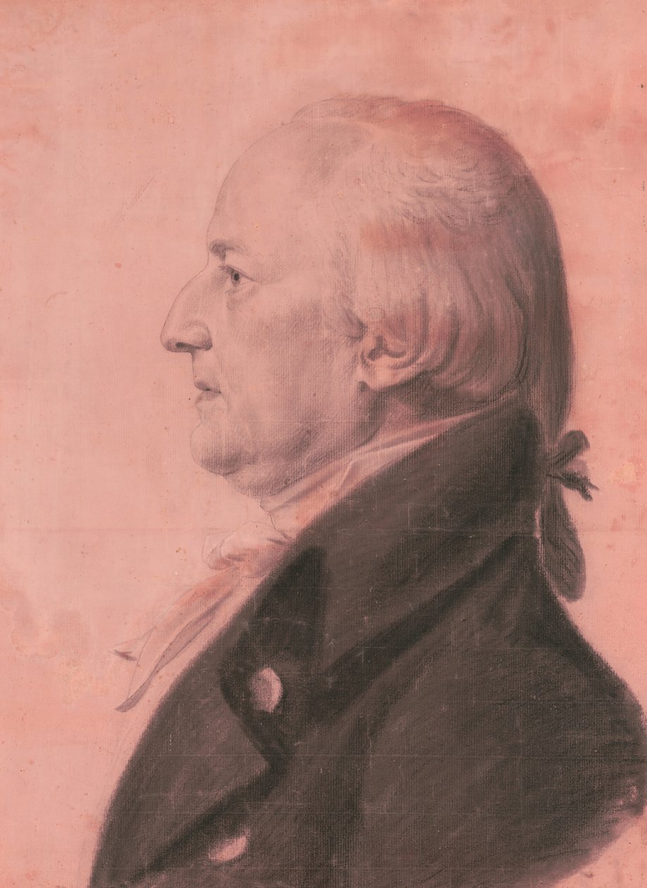 Thomas Tudor Tucker door Charles Balthazar Julien Févret de Saint-Mémin