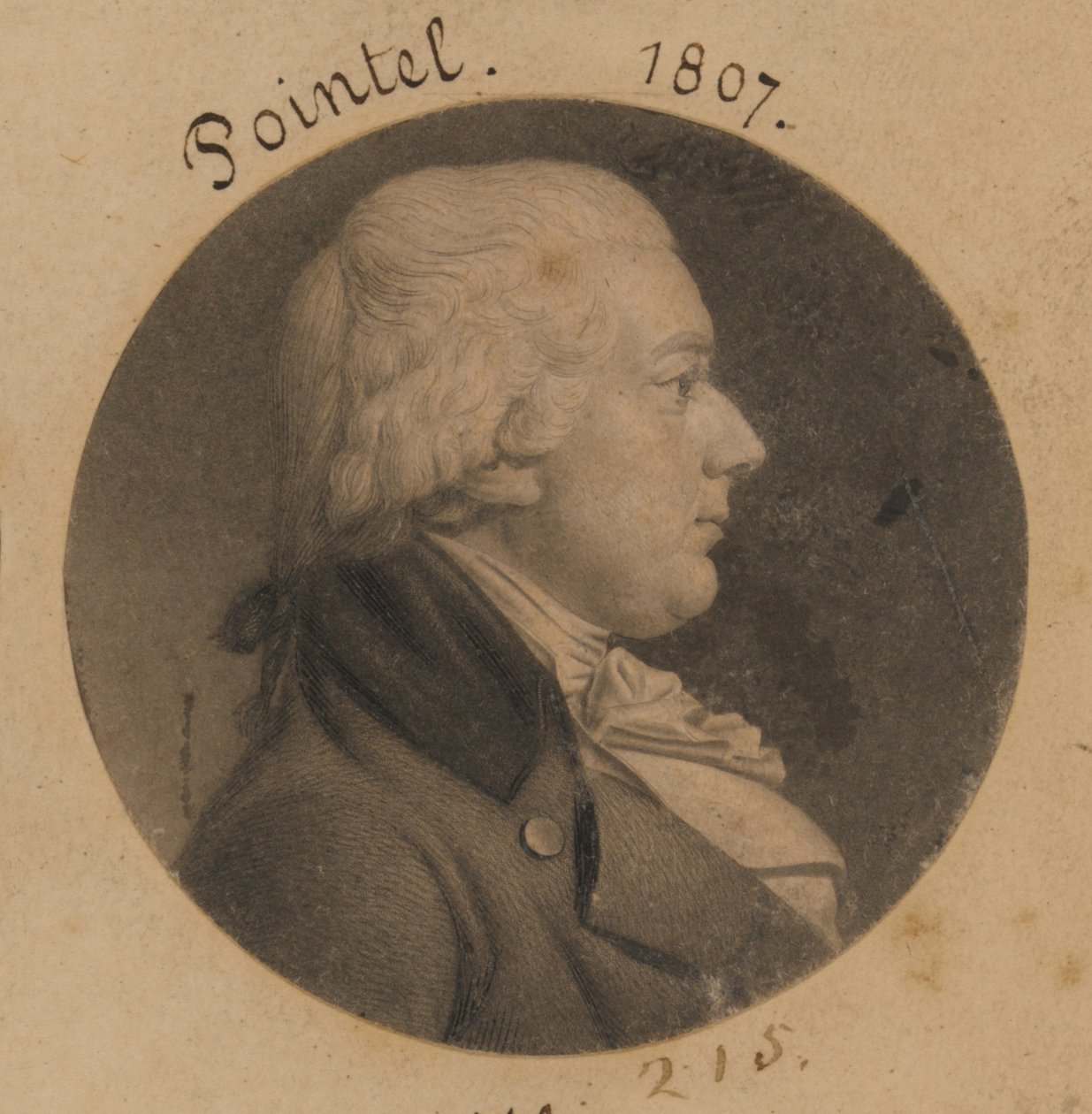 William Poyntell door Charles Balthazar Julien Févret de Saint-Mémin