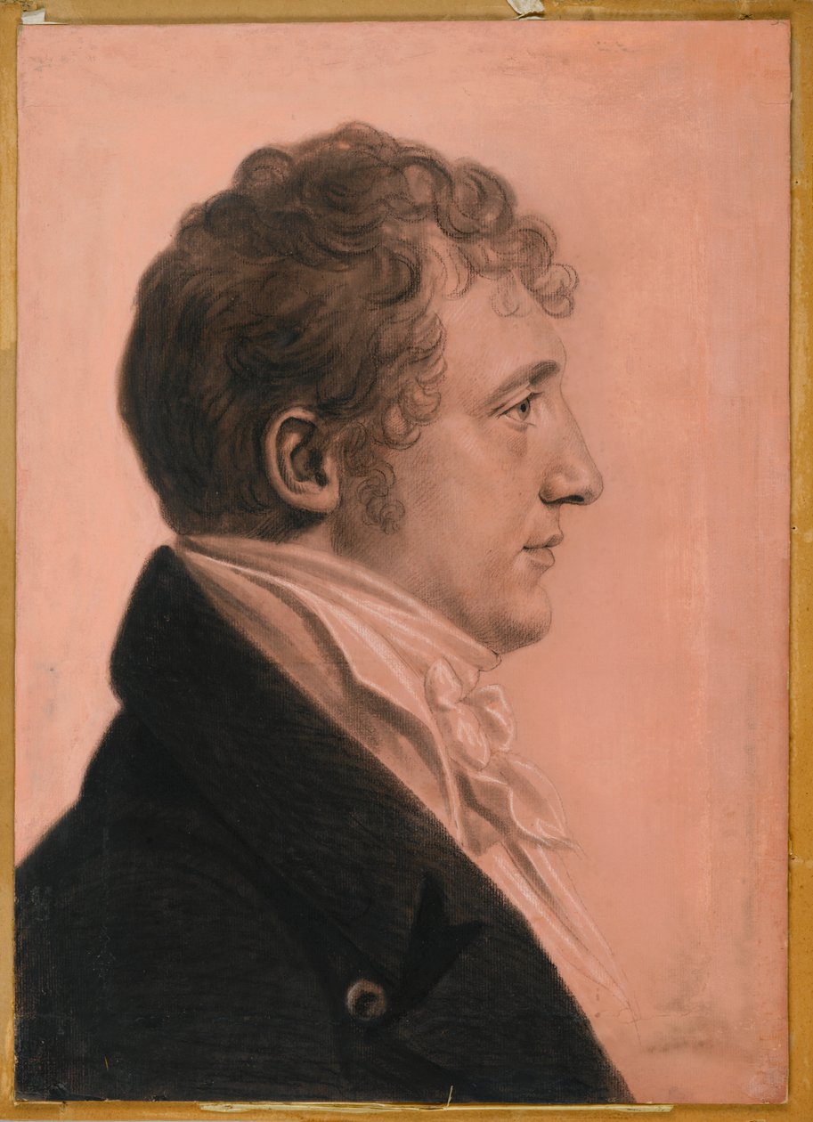 James Alexander Fulton van Mt. Erin, c.1808 door Charles Balthazar Julien Févret de Saint Mémin