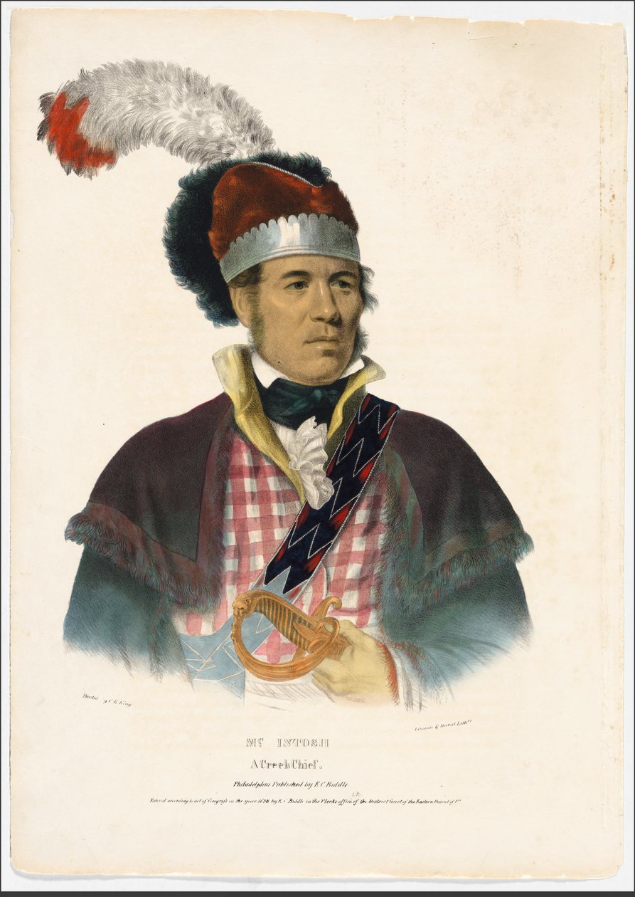 William McIntosh door Charles Bird King