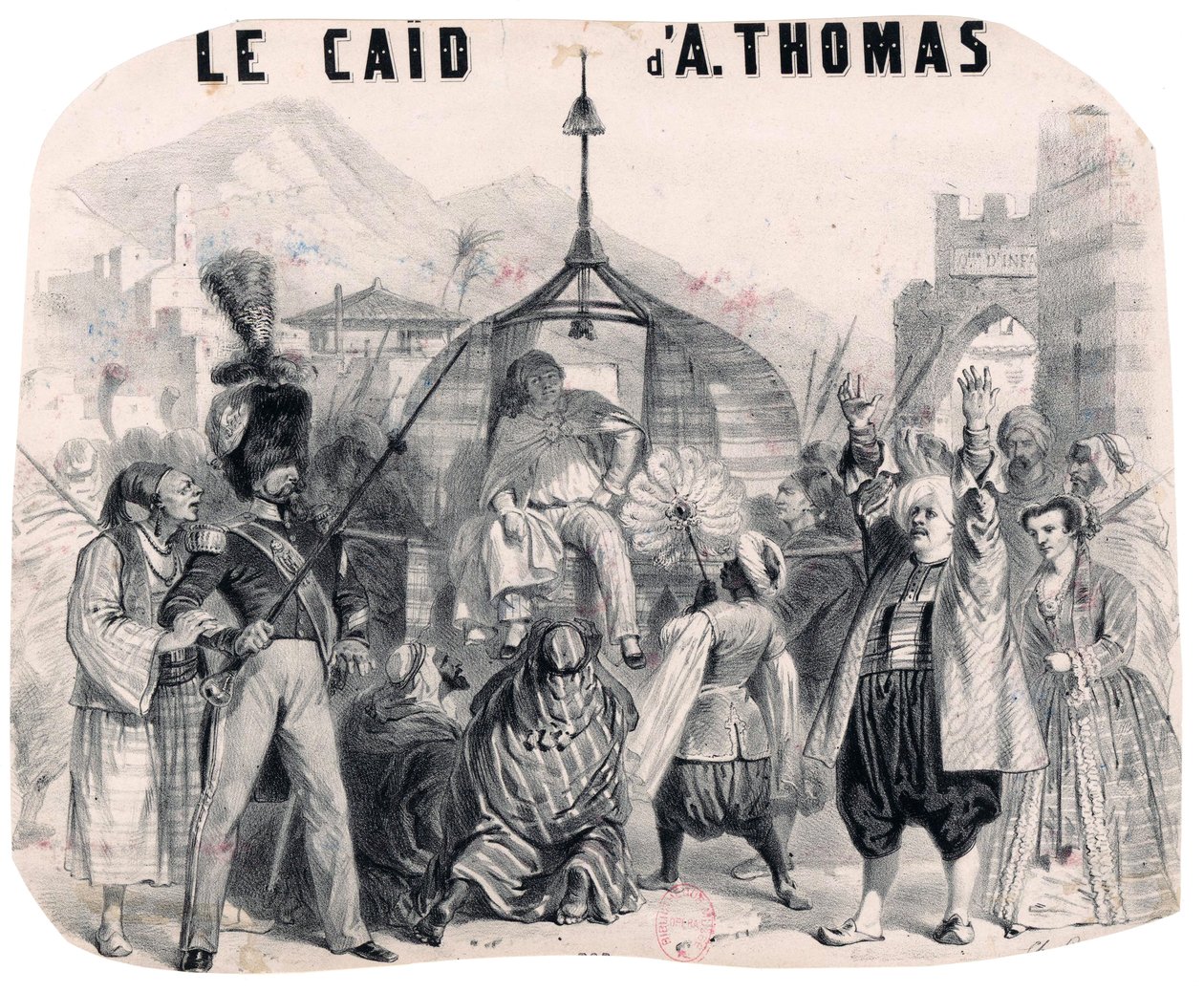 Le caïd door A. Thomas door Charles Bour