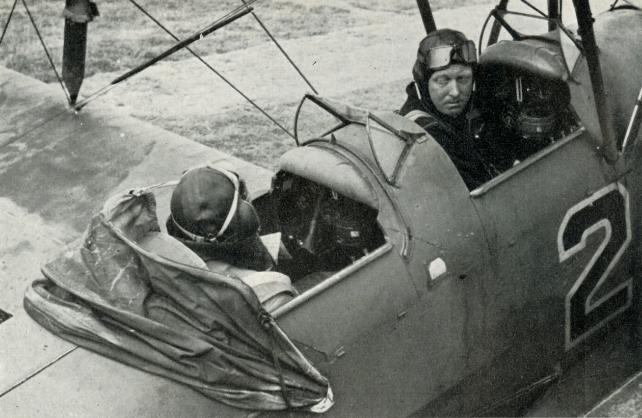 RAF-piloot leert vliegen tijdens de Tweede Wereldoorlog, 1941 door Charles Brown