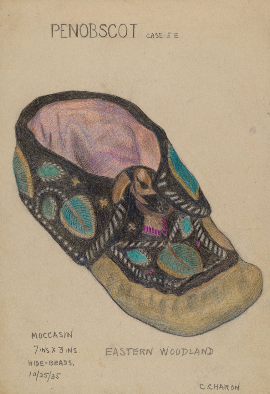 Mocassin door Charles Charon