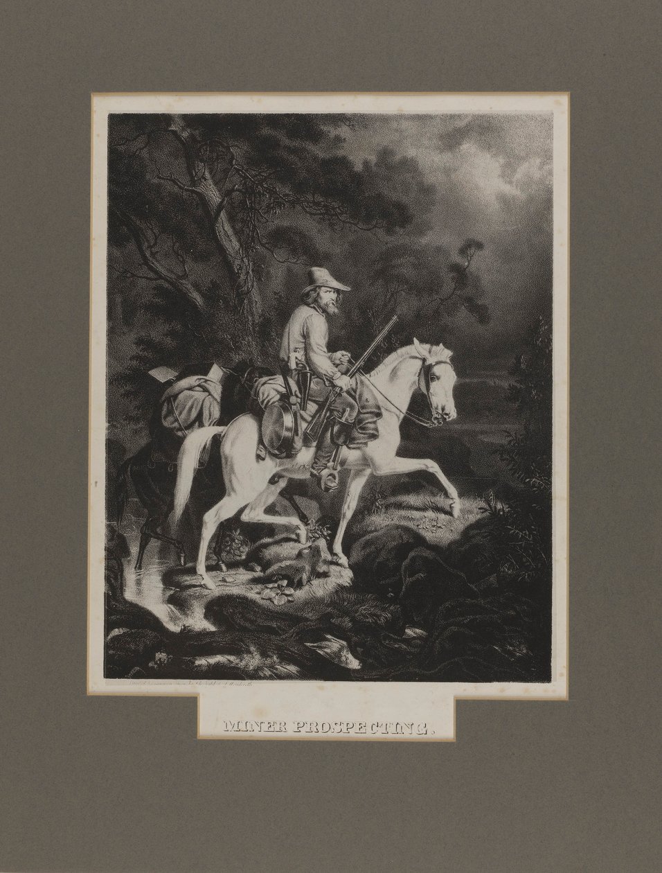 Mijnbouwprospectie door Charles Christian Nahl