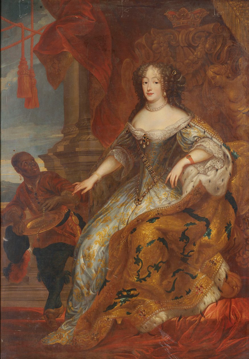 Marie Jeanne Baptiste 1644-1724, Hertogin van Savoye, 17e eeuw door Charles Claude Dauphin