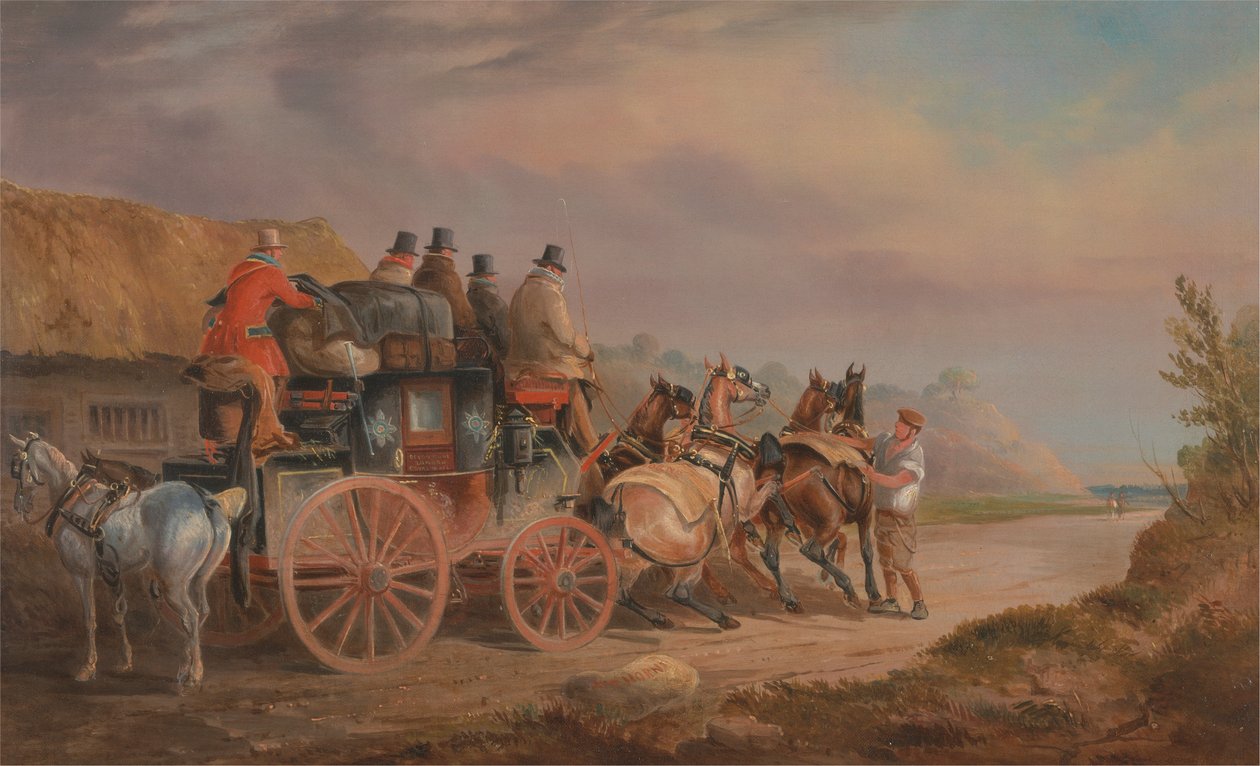 Postkoetsen op de Weg: de 