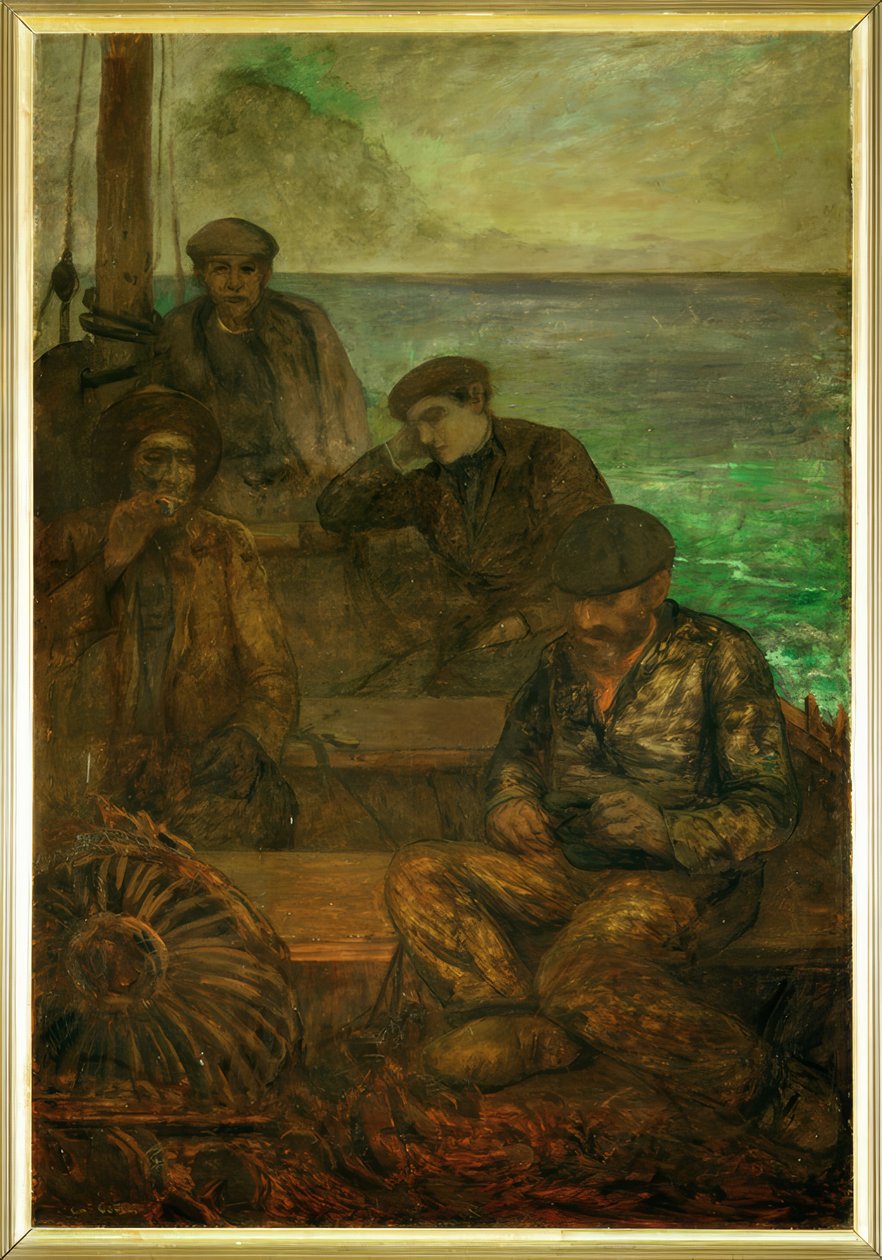 Land van de Zee – Degenen die vertrekken door Charles Cottet