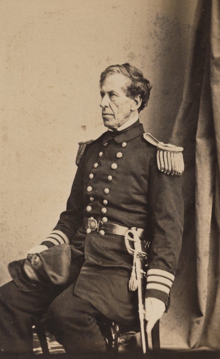 Charles Wilkes door Charles DeForest Fredricks