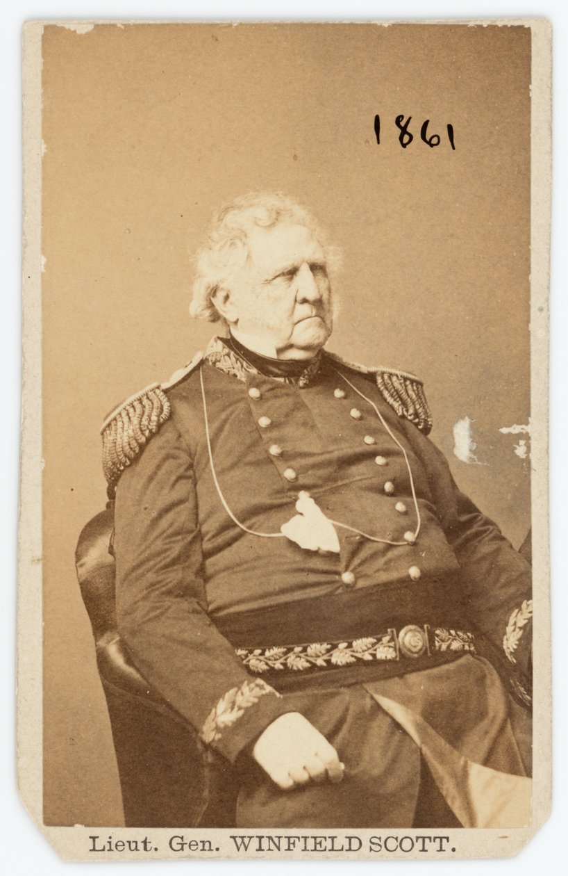 Generaal Winfield Scott door Charles DeForest Fredricks