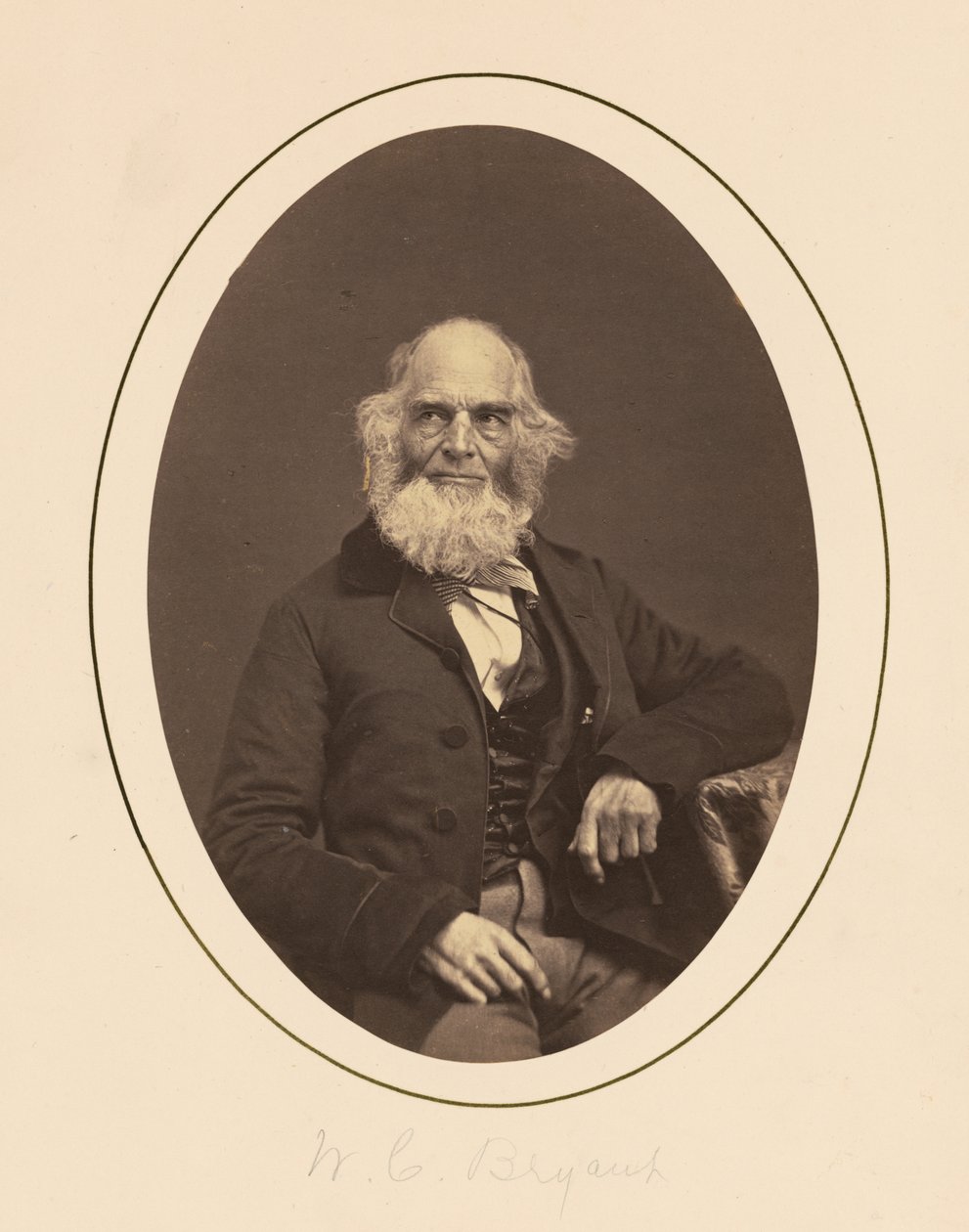 William Cullen Bryant door Charles DeForest Fredricks