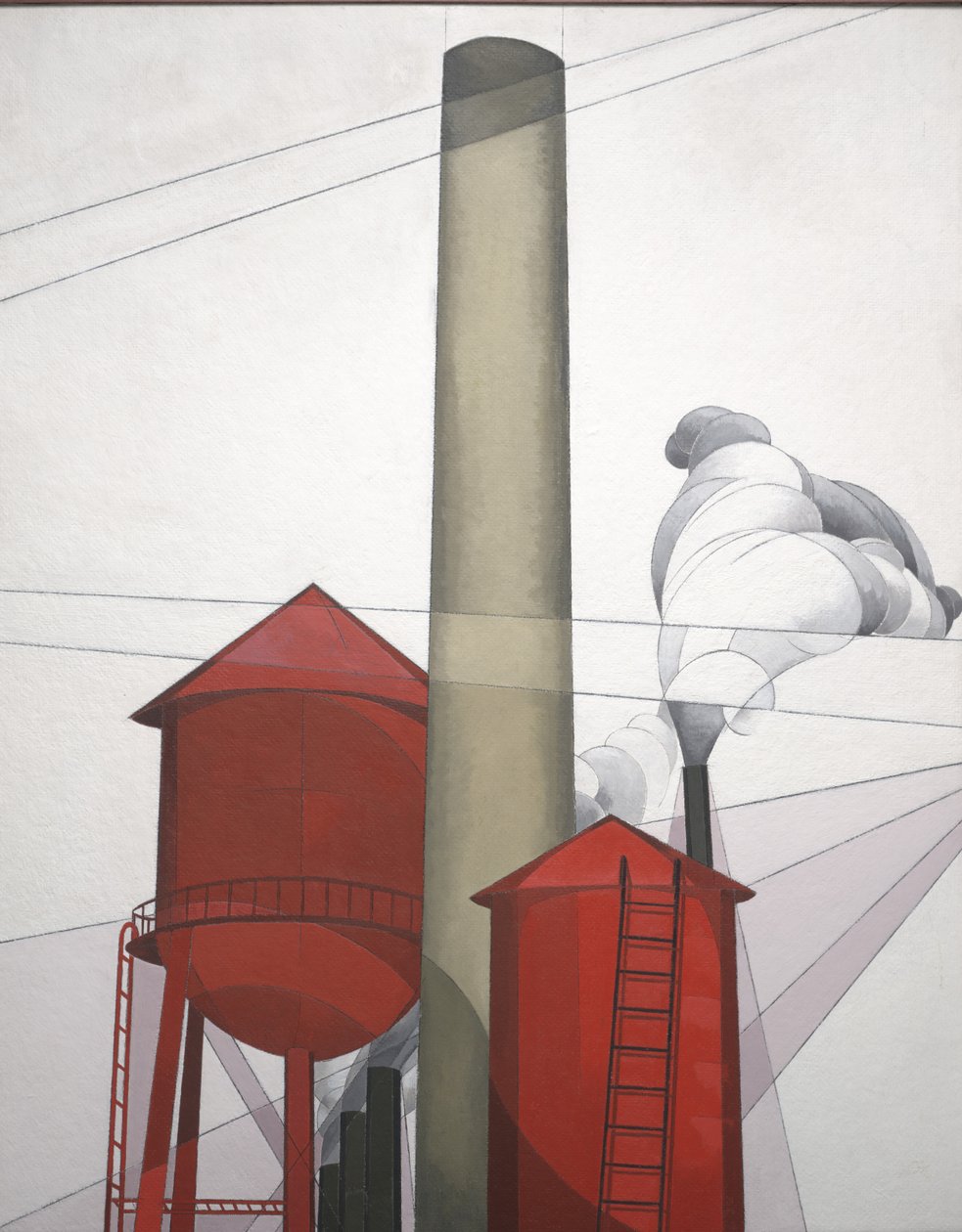 Gebouwen door Charles Demuth