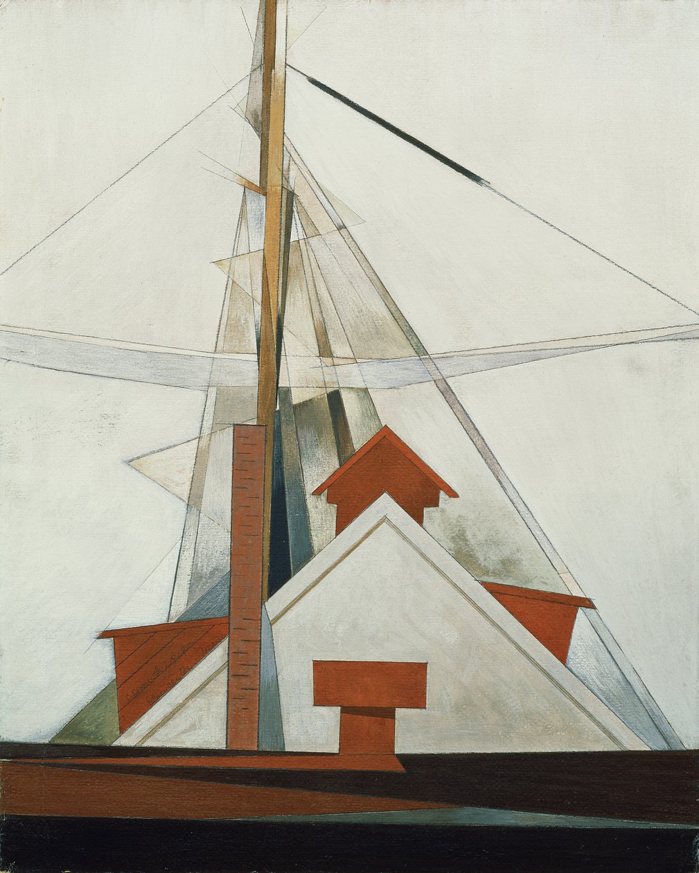 Schoorstenen, Ventilatoren door Charles Demuth