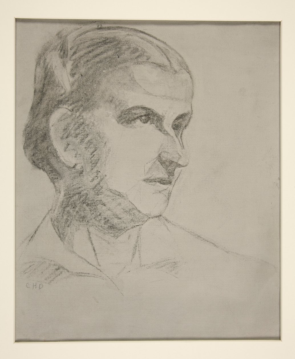 Portret van Augusta B. Demuth door Charles Demuth
