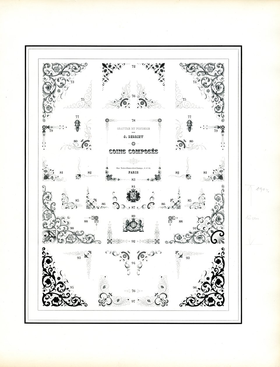 Vervolg op Frame Corner Collectie (print) door Charles Derriey