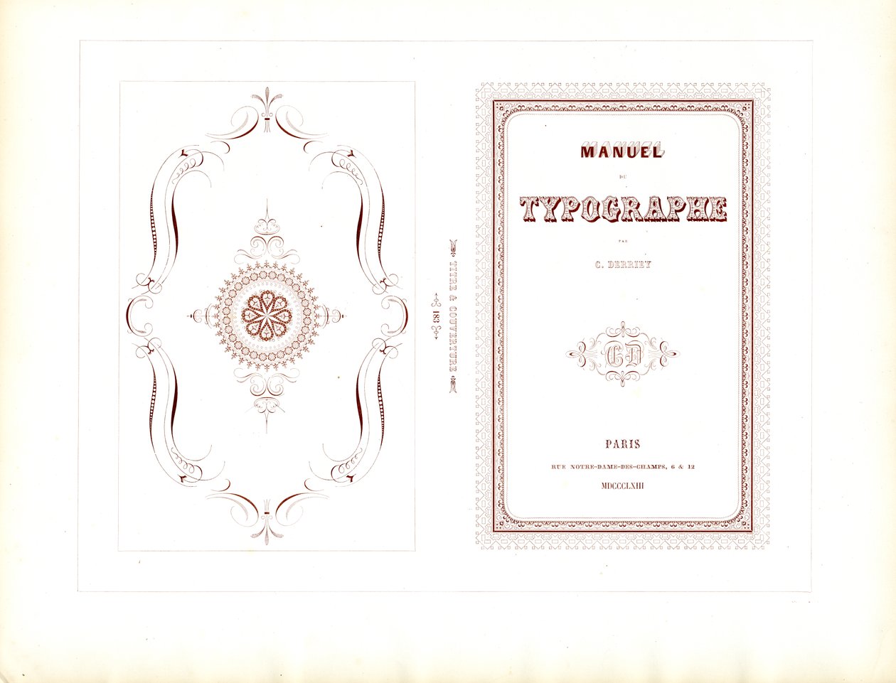 Ontwerppatronen voor typografische titelpagina