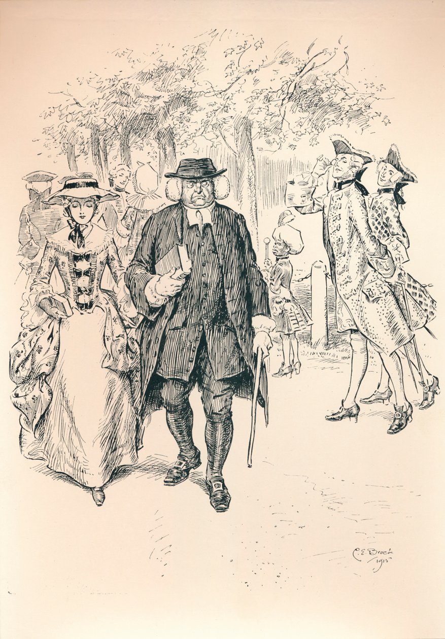 De Gauntlet doorlopen - Fase VI, ca. 1920 door Charles Edmund Brock