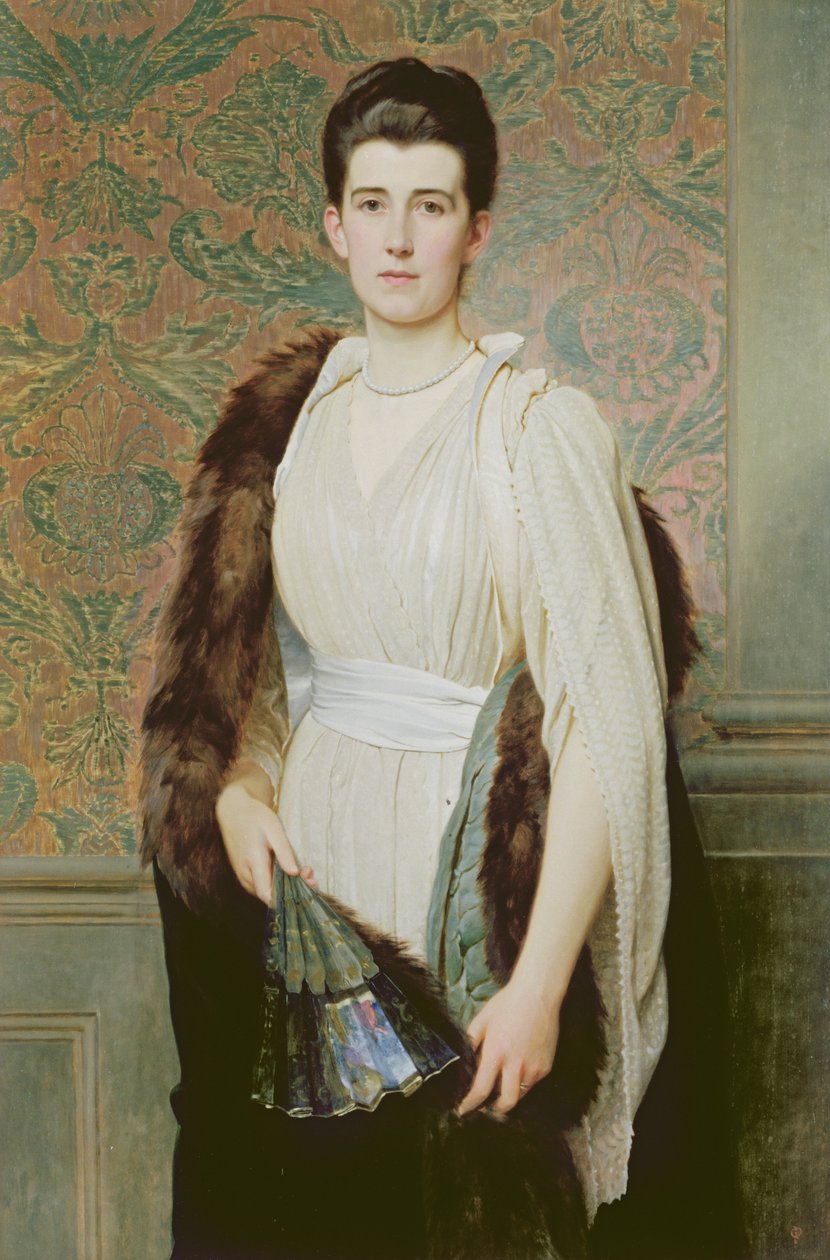 Portret van een Vrouw door Charles Edward Perugini