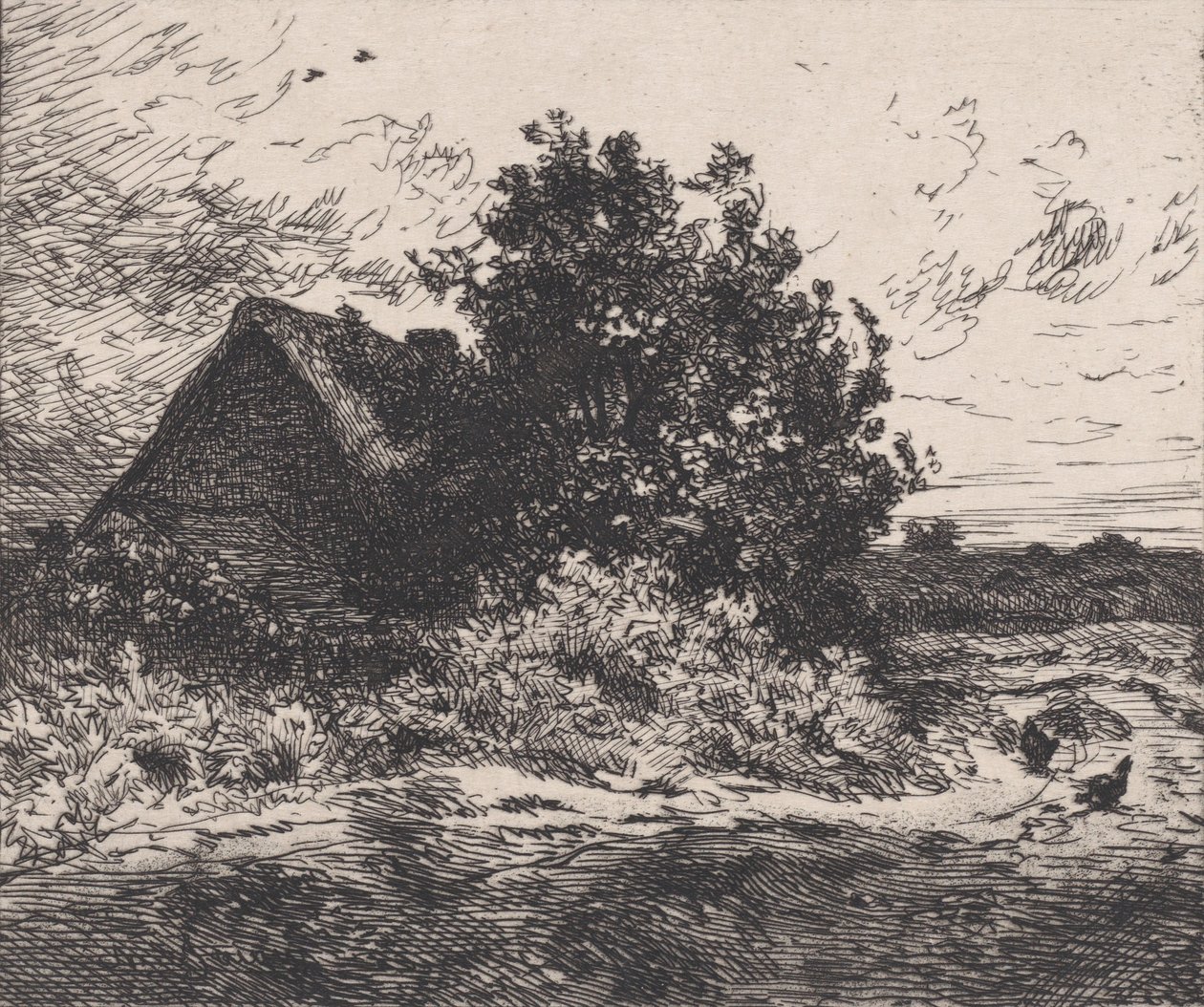 Le Buisson Kercassier door Charles Emile Jacque