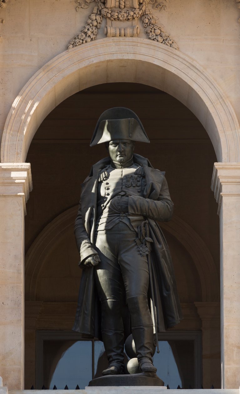 Standbeeld van Napoleon I als kleine korporaal (brons) door Charles Emile Marie Seurre