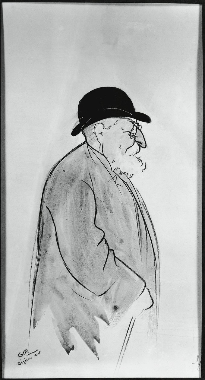 Charles Camille Saint-Saëns door Charles Felix Gir