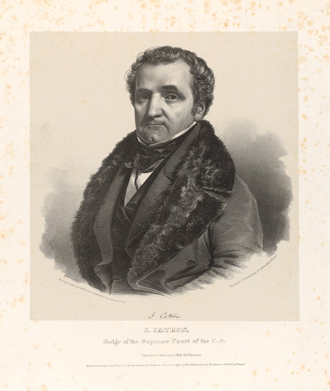 John Catron door Charles Fenderich