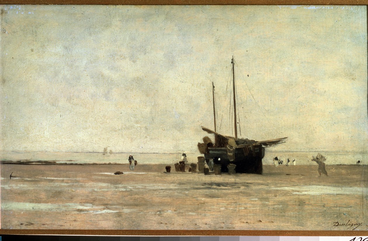 Zeemanschap door Charles Francois Daubigny