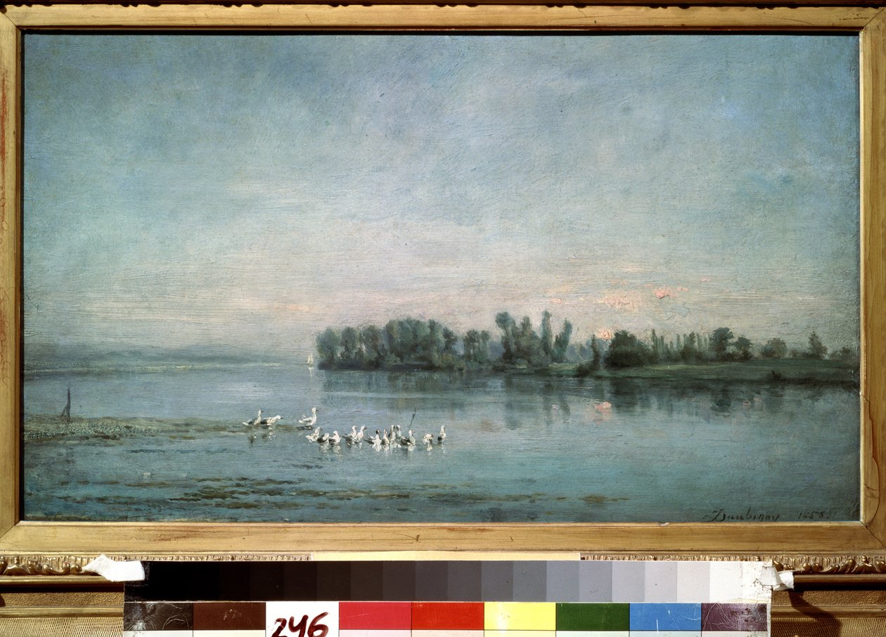 Ochtend door Charles Francois Daubigny