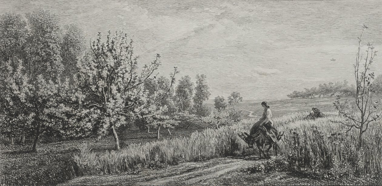 Lente door Charles Francois Daubigny