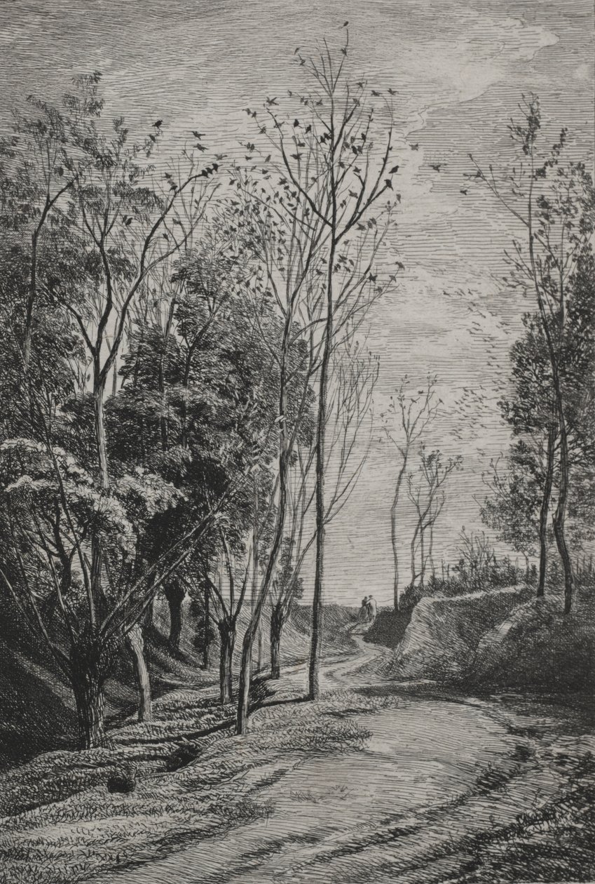 De kleine vogels door Charles Francois Daubigny