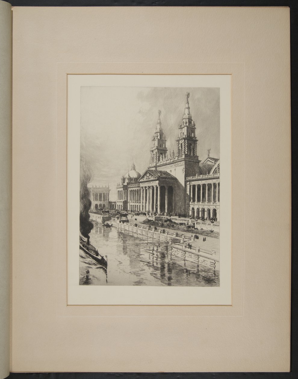 Het paleis van mechanische kunsten door Charles Frederick William Mielatz