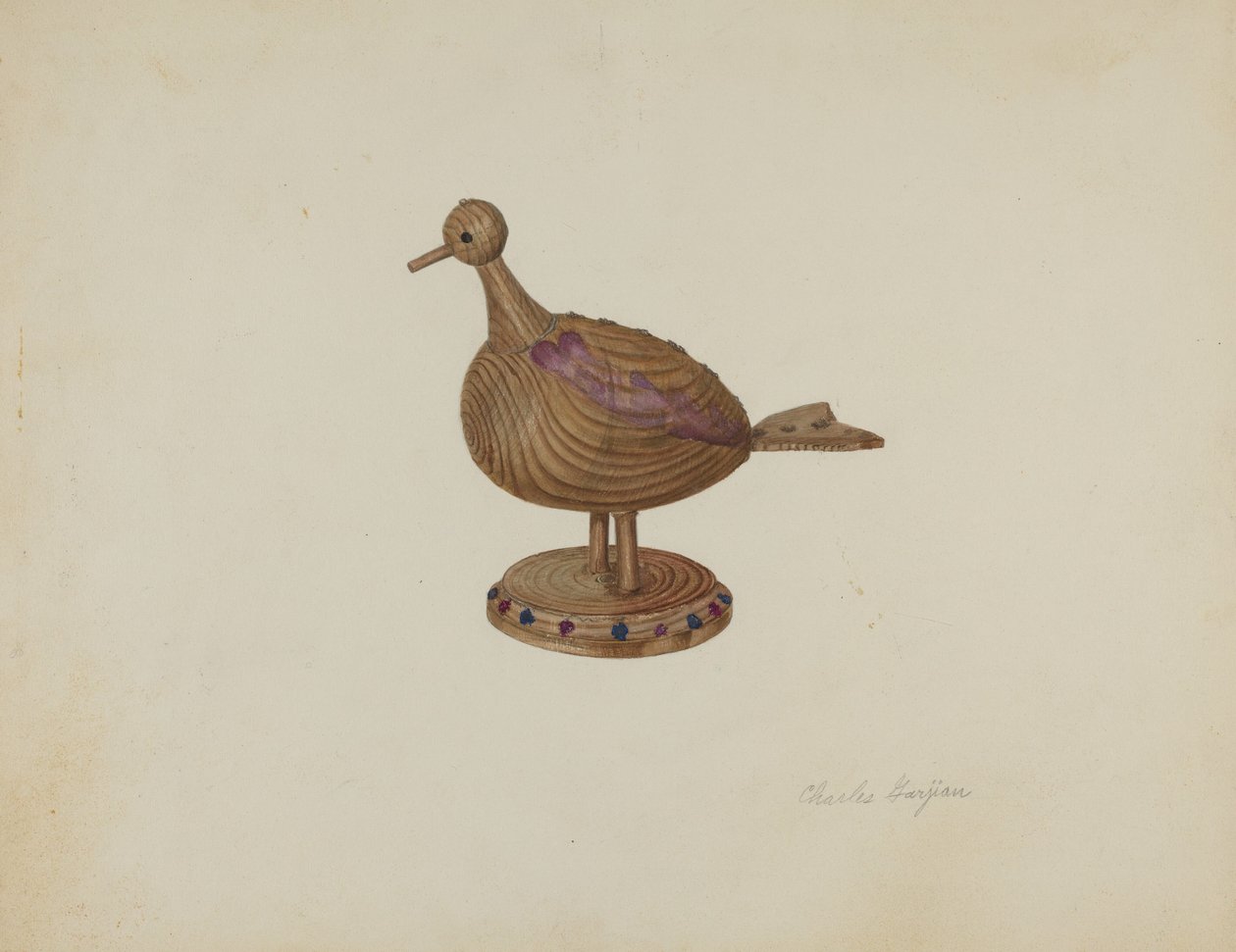 Pa. Duitse Speelgoedvogel door Charles Garjian