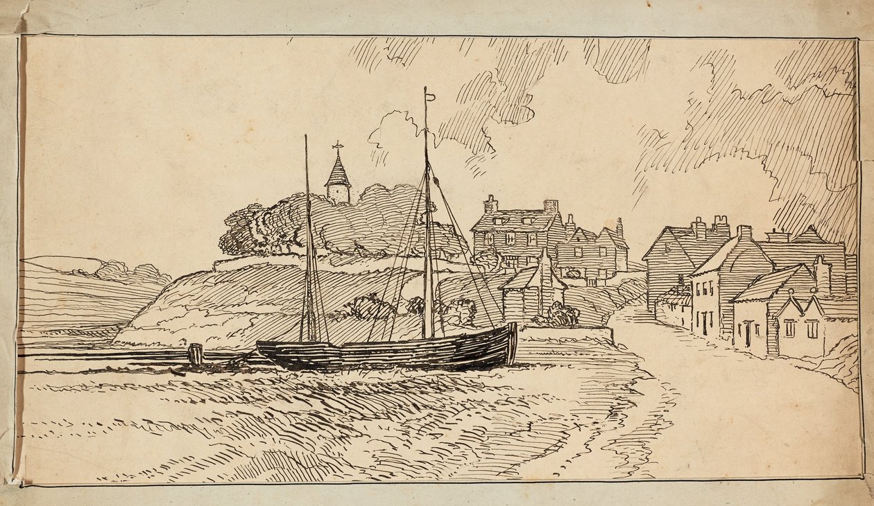 De Landingsplaats door Charles George Harper