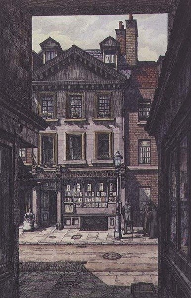 De Poëzieboekwinkel door Charles Ginner